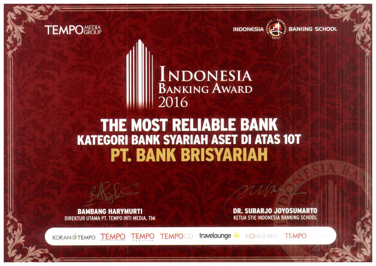 indonesia banking award - reliable